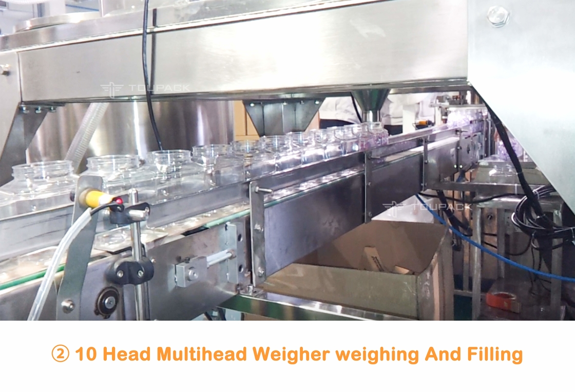 1kg Laundry Beads Weighing Filling Machine Counting 15pcs 30pcs Can Box Liquid Granule Packaging Machine