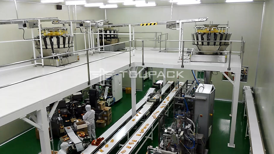 Automatic Counting Filling Packaging Machine For Pillow Bag Premade Doypack Gummy Bear Candy