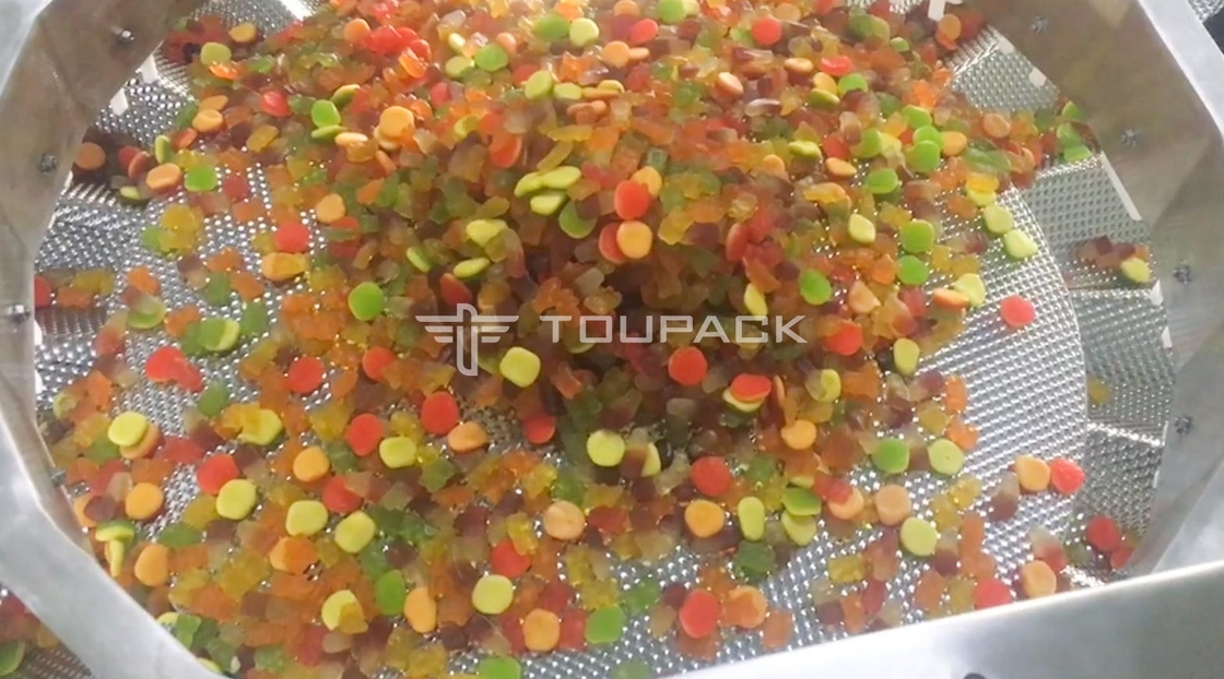 Automatic Counting Filling Packaging Machine For Pillow Bag Premade Doypack Gummy Bear Candy