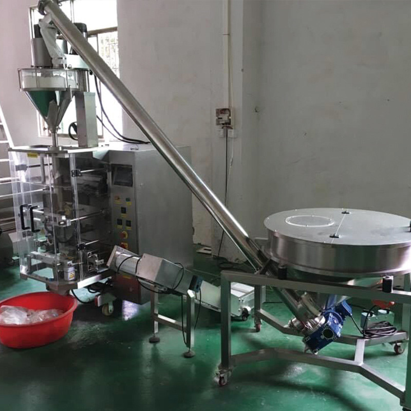 Factory jar can bag coffee milk protein spices powder bottle small volume sachet powder filling machine 500g-1000g