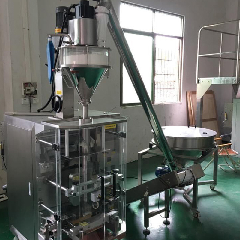 Factory jar can bag coffee milk protein spices powder bottle small volume sachet powder filling machine 500g-1000g