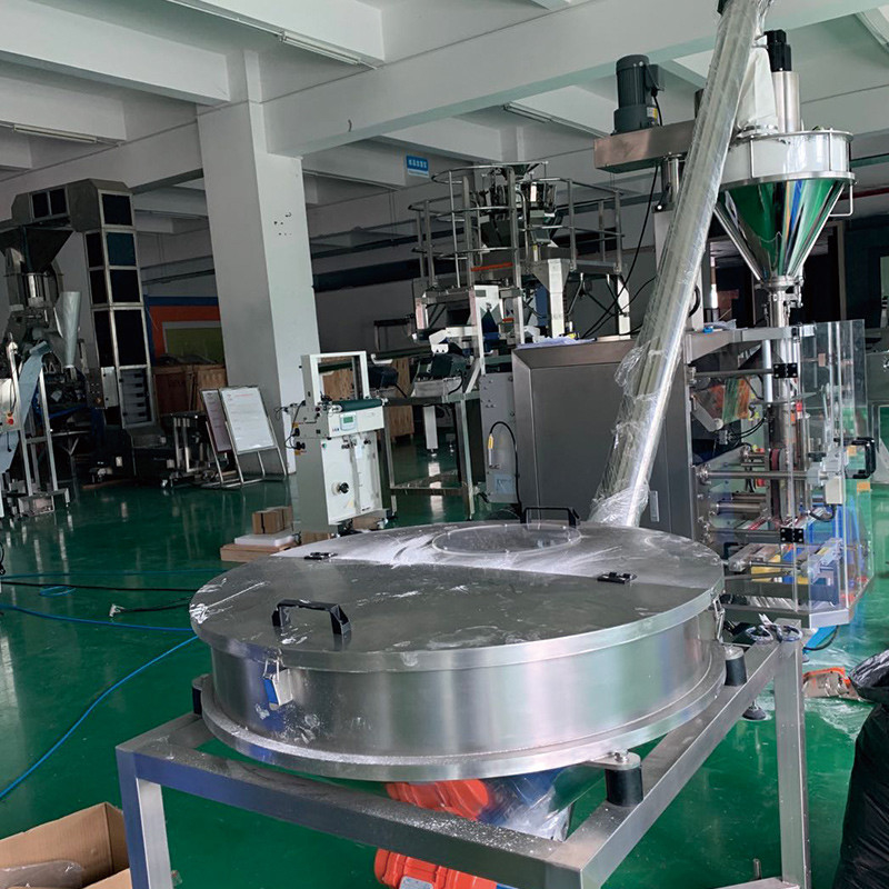 Factory jar can bag coffee milk protein spices powder bottle small volume sachet powder filling machine 500g-1000g