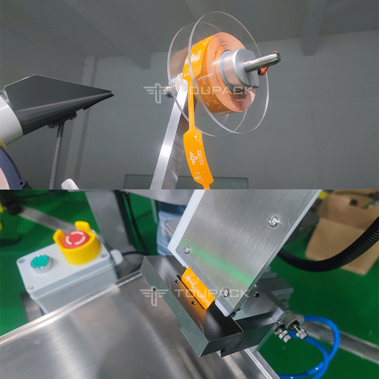 Manual Garlic Mesh Bag Packing Machine With Staples Semi Auto Ginger Mesh Bag Clipping Packing Machine