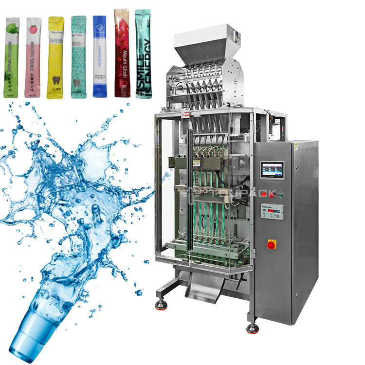 Multi Row Track Vertical Packing Machine For Liquid Sauce Sport Gel Chocolate Paste Mayonnaise Honey Condense