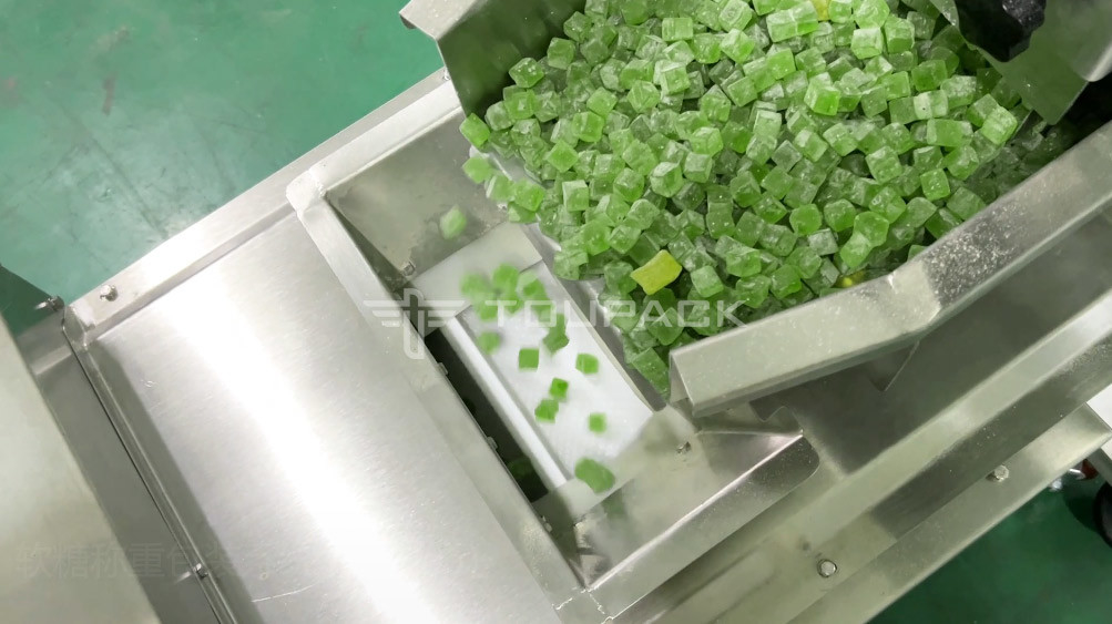 Fully Automatic Gummy Candy Packaging Machines Soft Jelly Fruit Chews Sweets VFFS Back Seal Packing Machine