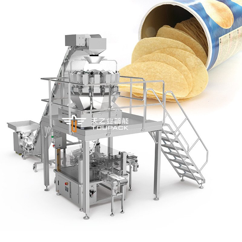 Chips Vacuum Nitrogen Metal Jar Grain Food Tin Can Sealer Popcorn Plastic Jar Tin Seal Machine