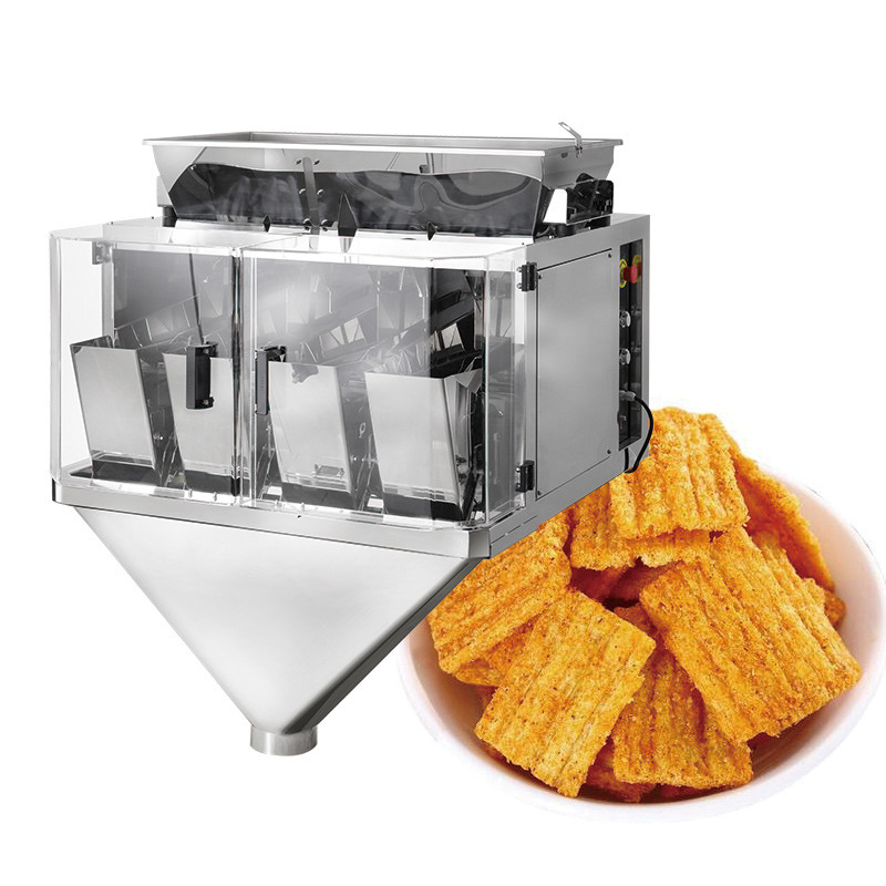 Linear Weigher Automatically For Grain Products Linear Weighers For Cashew Nut Filling Packing Machine