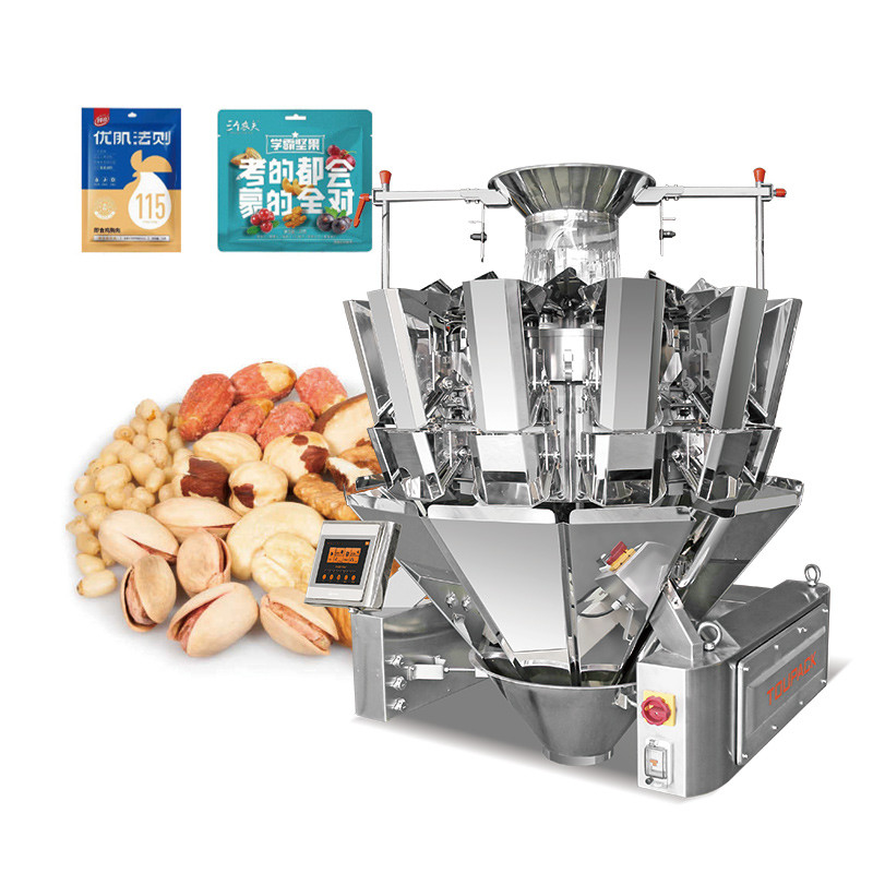 Automatic Coffee Bean Seeds Granule Stand Up Pouch Premade Bag Doypack Filling Multihead Weighing Packaging Machine