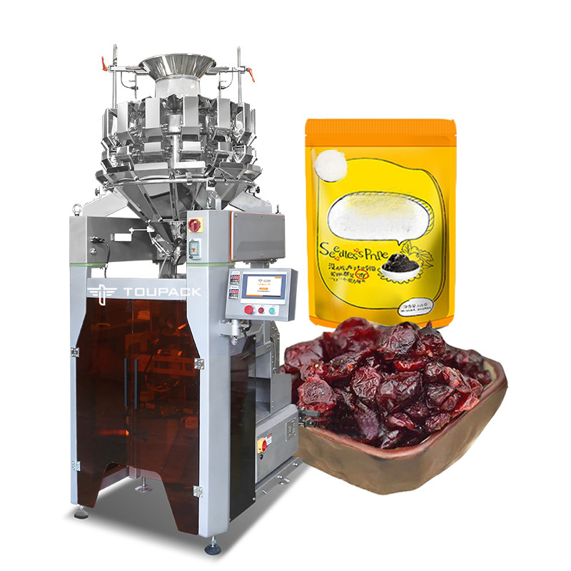 High Speed 120BPM Automatic Weighing Packaging Machine For Dried Plums Dried Vegetable Fruit