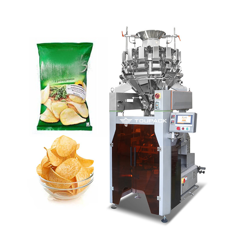High Speed 120BPM Stick Bag Potato Chips Snacks Vertical Packaging Machine Automatic Weighing & Packaging Machine
