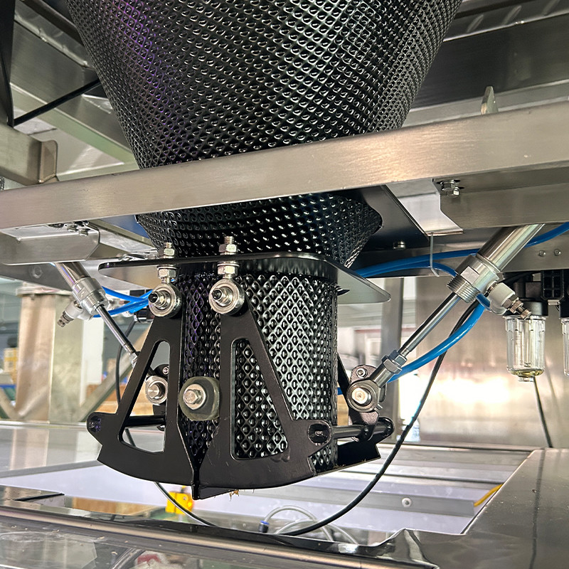 14 Head Multihead Weigher Pet Packing Machine Fish Puppy Dog Cat Food Weighing Plant 120g 240g 400g 1kg Ziplock Packing Machine