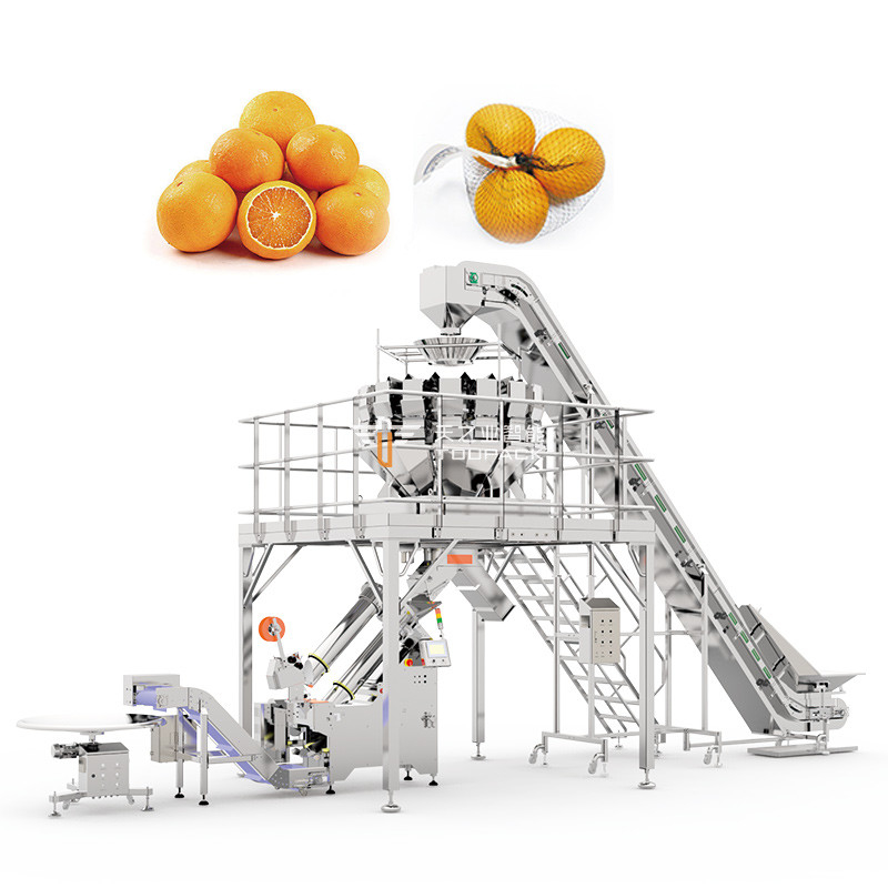 Mesh Bag Packing Machine Onion Mesh Bags Clipping Machine Fruits & Vegetables Mesh Bagging Machine