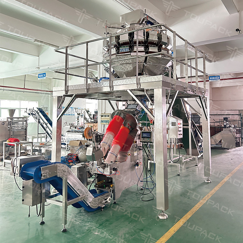 Mesh Bag Packing Machine Onion Mesh Bags Clipping Machine Fruits & Vegetables Mesh Bagging Machine