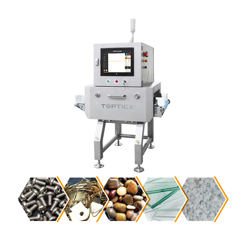 X Ray Metal Detector For Metal Can Products With Rejectors X-Ray Scanner