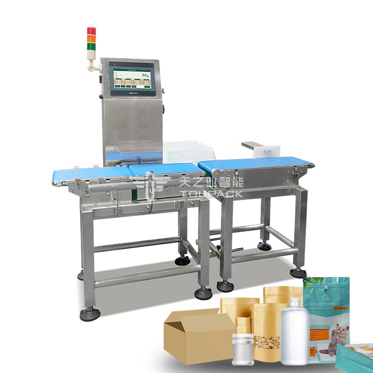 Customized High Precision Check Weighers For Diverse Food & Health Product Packaging Bags / Jars / Bottles