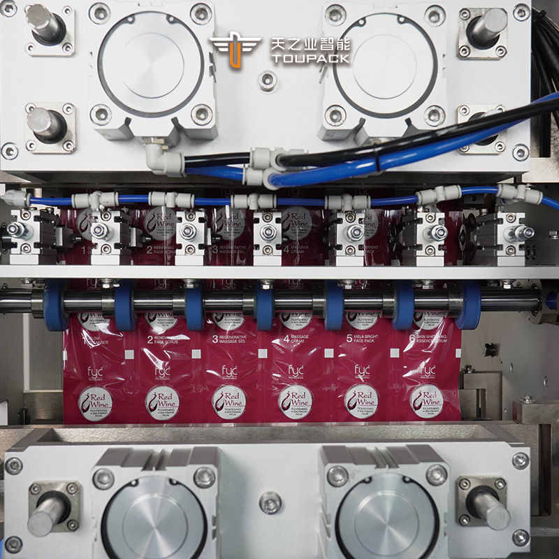 Full Automatic Vertical Irrreguar Bottle Shaped Sachet Energy Gel Sauce Honey Juice Packing Packaging Machine Factory