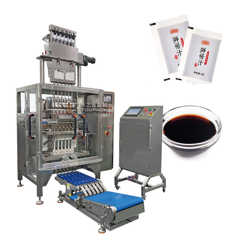 High Speed Honey Sauce Jam Ketchup Vertical Multi-functional Liquid Packaging Machine For Stick Bag