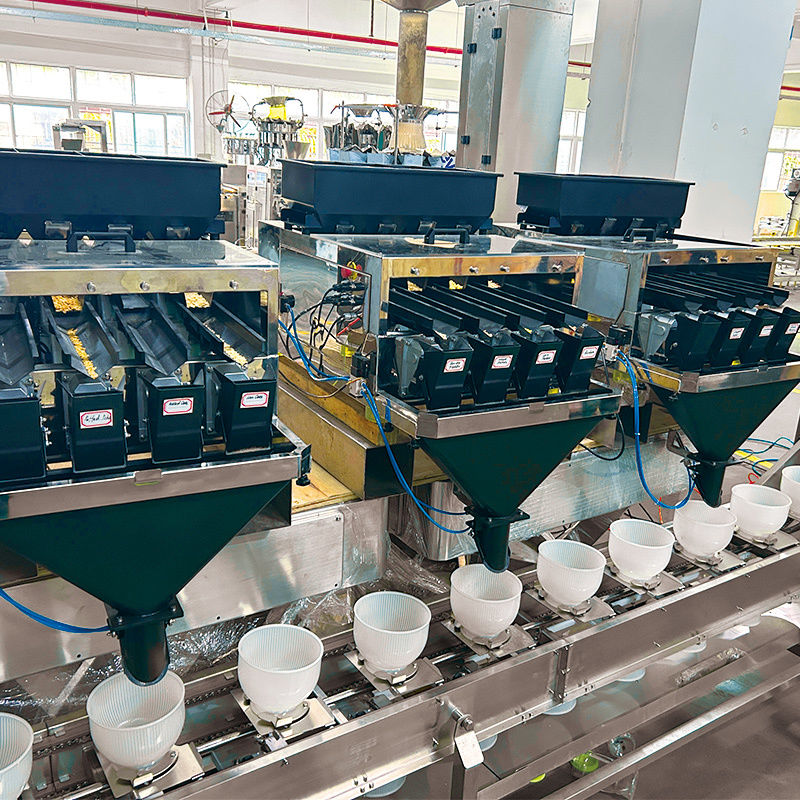 Automatic 10g-1000G Pouch Parrot Food Packing Machine Sugar Nuts Spice Tea Leaf Sachet Packaging Machine Multihead Weigher