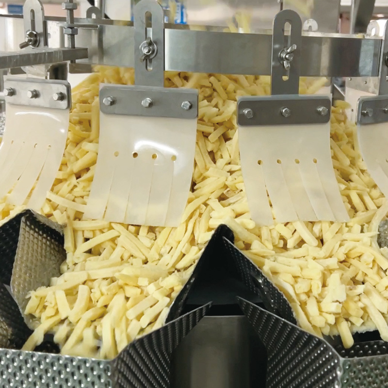 Fully Automatic 14 Heads Multihead Weigher Packing Machine with 220V and 1 Year Warranty for High Speed Granule Filling