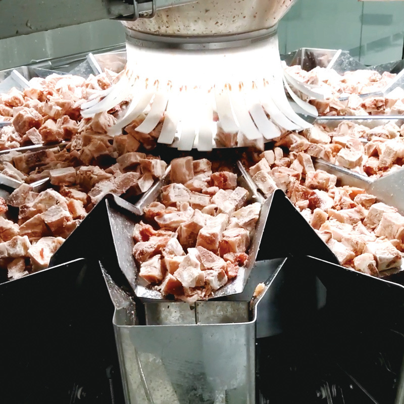 Automatic Premade Pouch Doypack Bag Packaging Machinery Frozen Shrimp Drumsticks Chicken Nugget Packing Machine