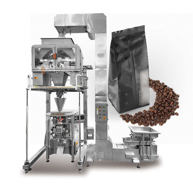 High Capacity Vertical Packaging Machine Snack Sachet Granule Weighing and Filling Machine Automatic Bean Filling Machine