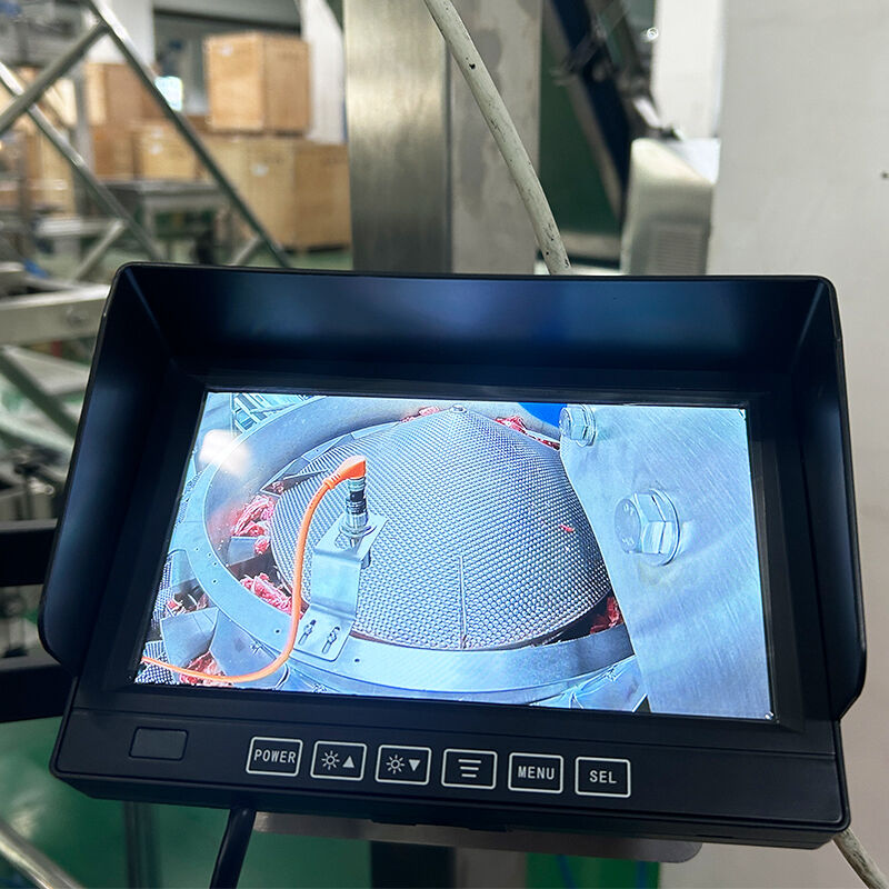 Food Grade Automatic Doypack Bag Fries Chicken Mix Salad Weighing And Filling Packing Machine Frozen Seafood Packaging Machine