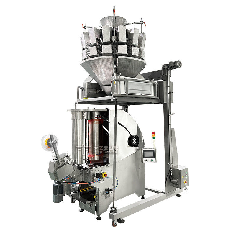 Automatic Fruits Weighing and Net Bag Packaging System | High-Speed Mesh Bag Packing Solution
