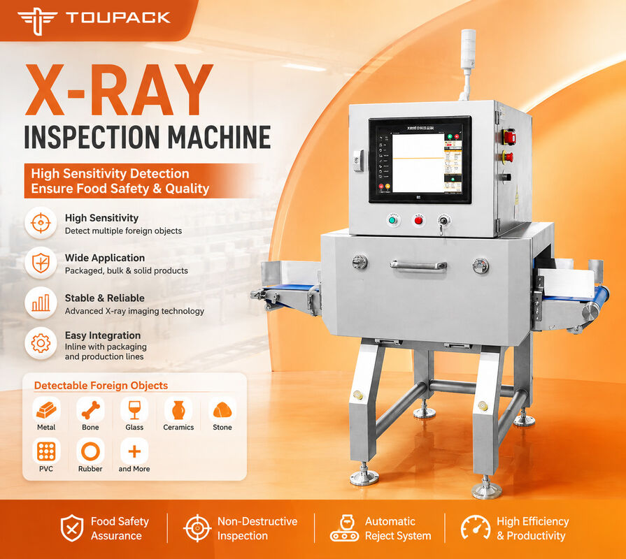 High-Sensitivity X-Ray Inspection Machine with Non-Destructive Inspection and 40-100kV Adjustable for Food Safety