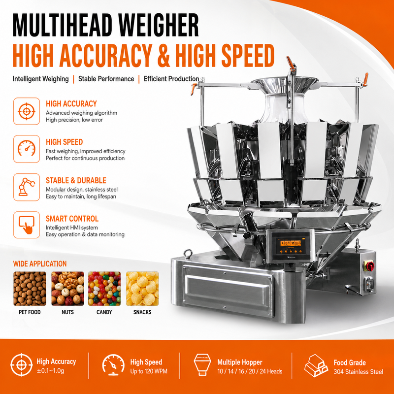 Pet Food Weighing & Packaging Solutions | Multihead Weigher Manufacturer