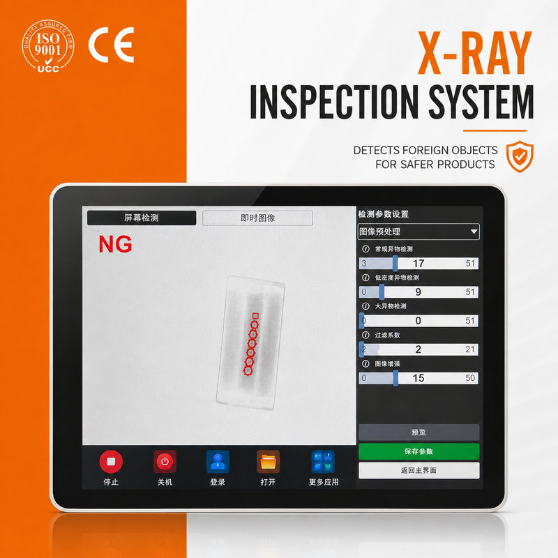 Food X-Ray Inspection Machine For Foreign Object Detection | TOUPACK TTX Series