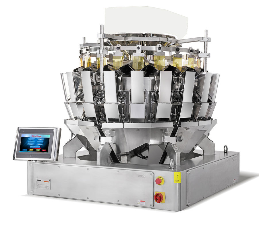 MCU System 1.6L Snack Food Packaging Machine With 7'' Color Touch Screen