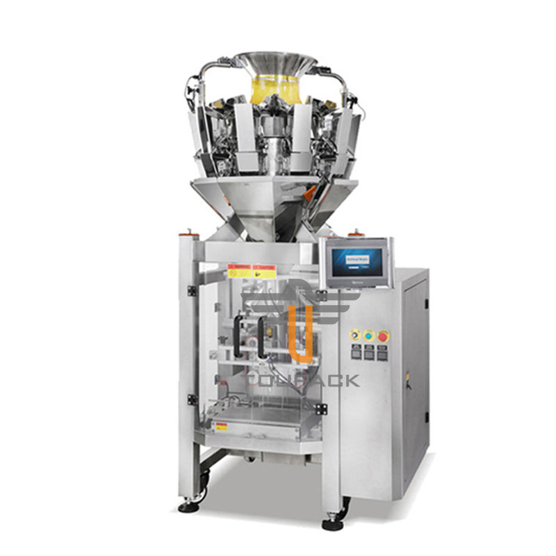 MCU System 1.6L Snack Food Packaging Machine With 7'' Color Touch Screen