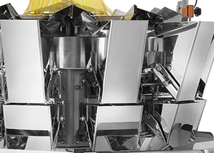 All In One 10 Head 1.6L 60pc/Min Snack Food Packaging Machine For Bean