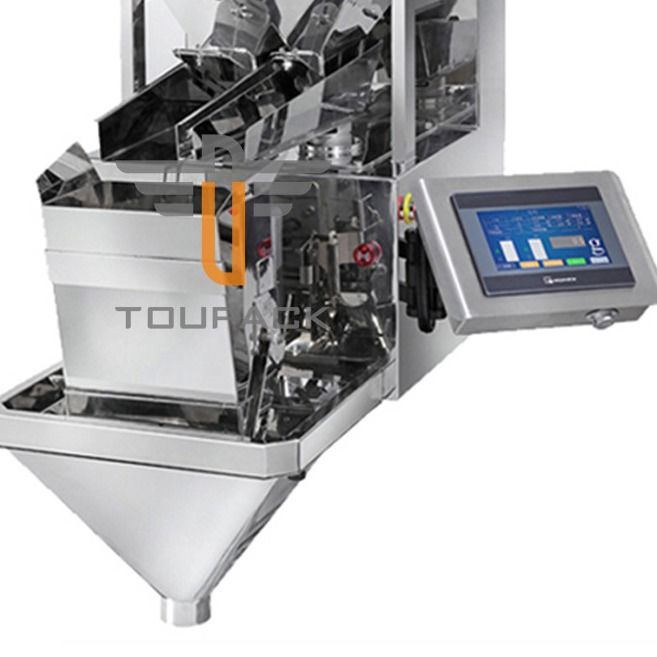 CE Approval 8.0L Linear Weigher Packing Machine 7'' Color Touch Screen