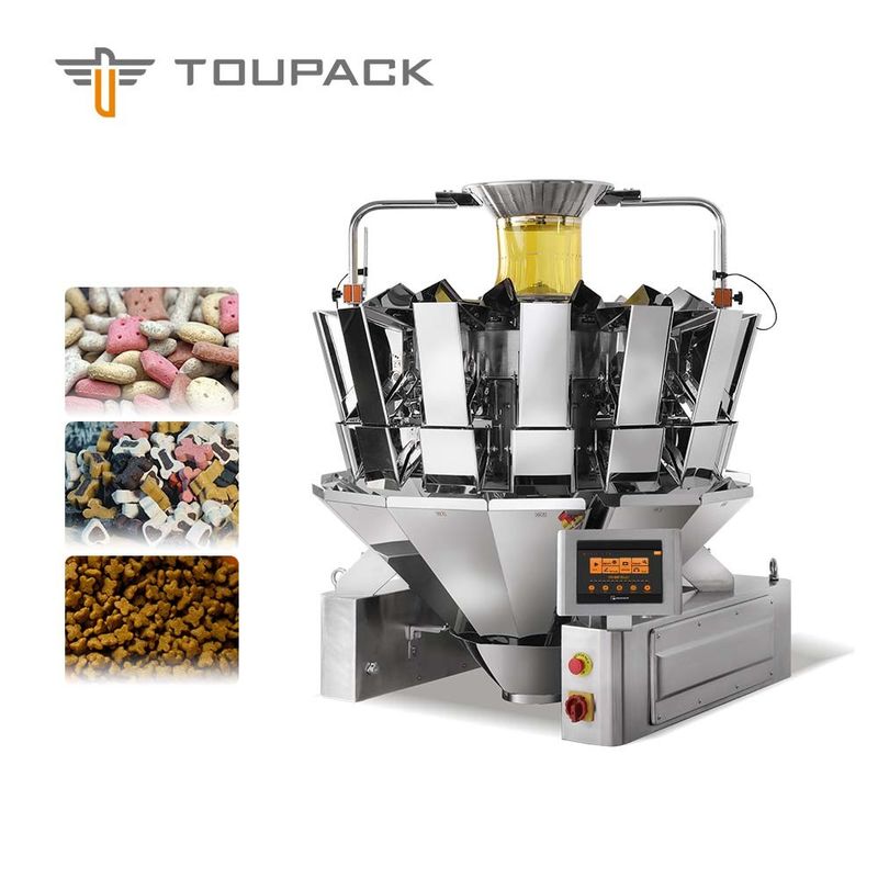MCU System 1.6L Snack Food Packaging Machine With 7'' Color Touch Screen