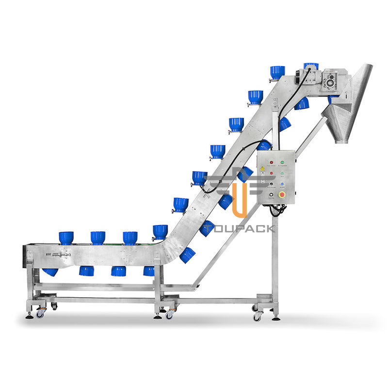 Stainless Steel 4m³/H 3L Z TypeInclined Bucket Elevator For Food