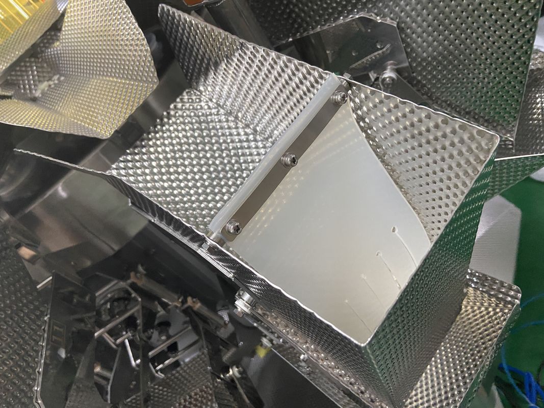 14 Hoppers Multihead Weigher Packing Machine 0.8L 1.6L 2.5L for Fragile Fruits