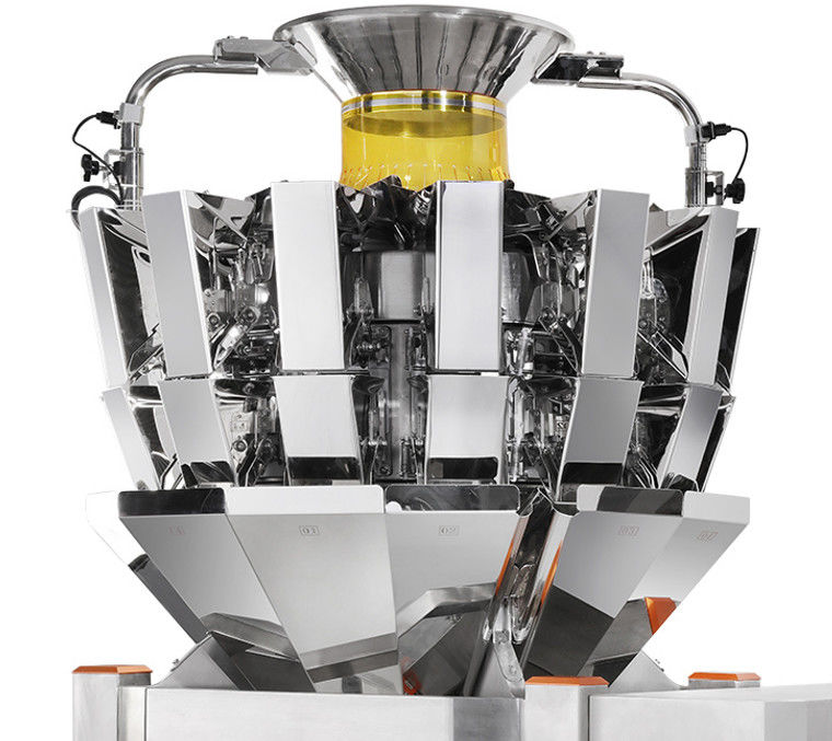 0.8L 1.6L Multihead Weigher All In One Packaging For Oatmeal Biscuit
