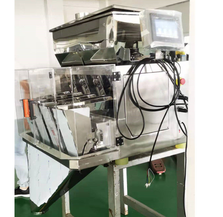 4 Head Linear Weigher Packing Machine 3L For Granule Sugar Salt Rice Grain