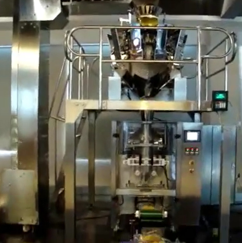 60BPM 10 Head Multihead Weigher For Snack Chips 5L 2.5 L 1.6 L