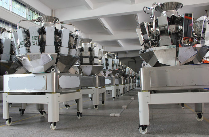 SUS 304 Multihead Combination Weighing Machine For Bulk Products