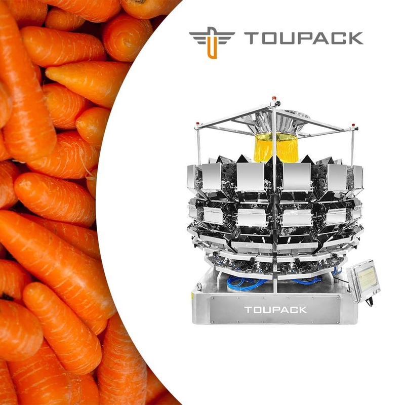 SUS 304 Multihead Combination Weighing Machine For Bulk Products