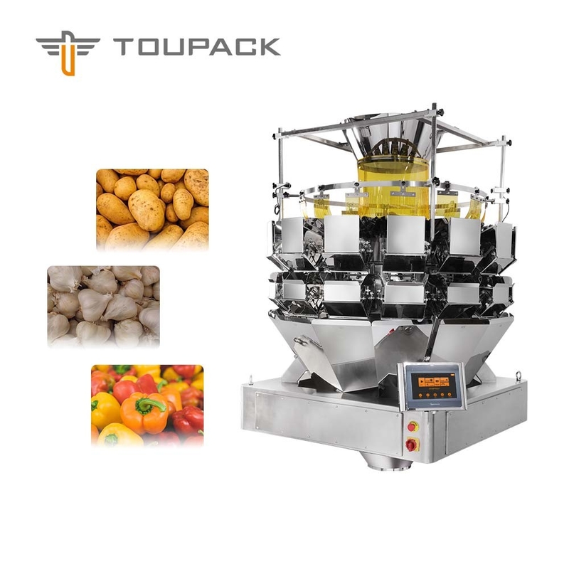 SUS 304 Multihead Combination Weighing Machine For Bulk Products