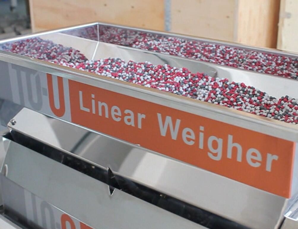0.8KW 200g 4 Head 0.5L Linear Weigher Packing Machine 80 P/M