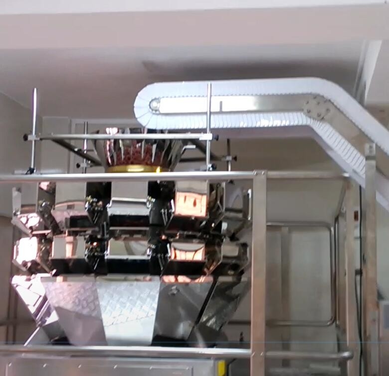 8 Hoppers 0.5L 1.2L Linear Weigher For Tiny Mesh Material Like Salt Sugar
