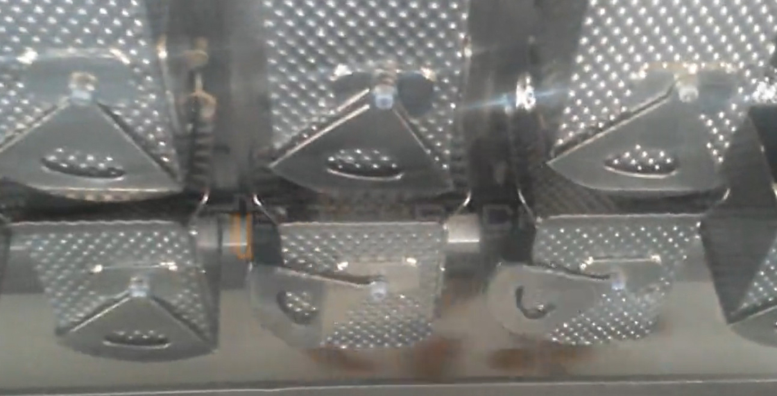 MCU Control Multi Head Weigher For Cooked Meat Filling Fast Food 50 Bag / Min