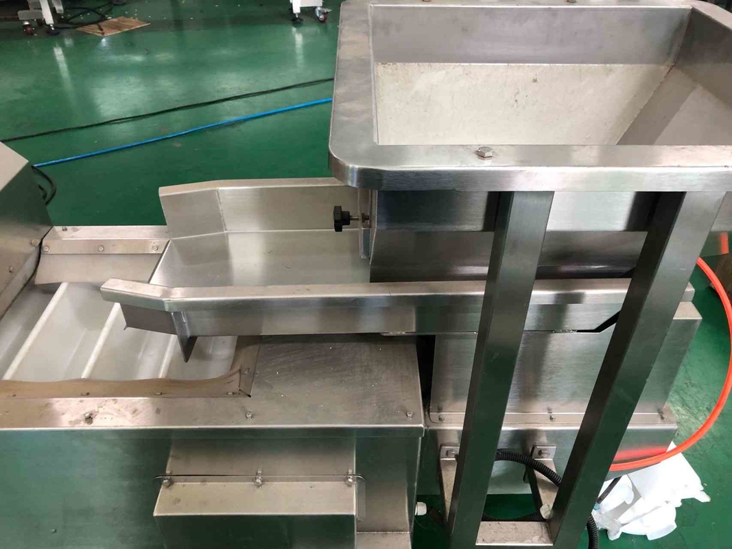 Stainless Steel Z Incline Bucket Conveyor Working With 10/14 Heads Multihead Weigher