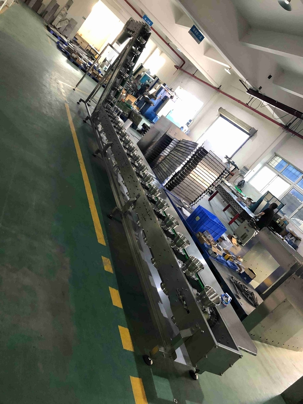 0.75KW Pickle Packaging Machine Measurable Food Safe Bowl Type Tipplers Conveyor For Patches Blocks