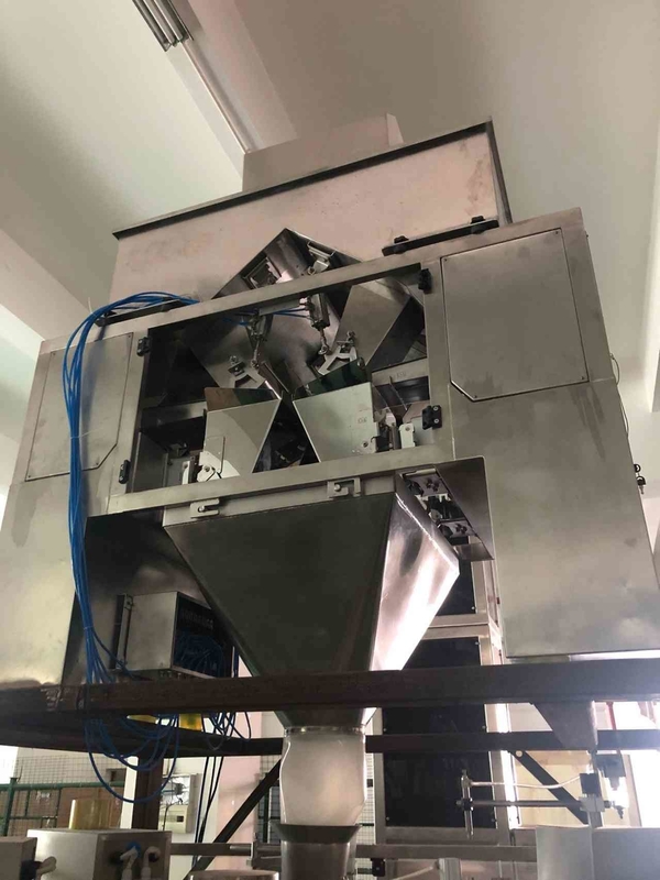 Automatic Four Heads Linear Weigher SUS304 35BMP For Weighing 10000g Product