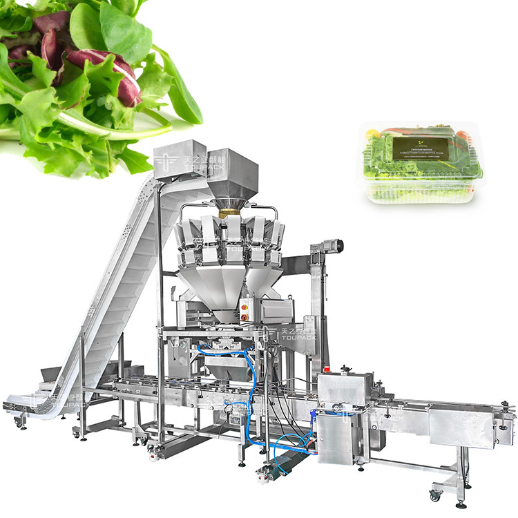 14-Bucket Fruit & Vegetable Packaging Machine with Multihead Weigher